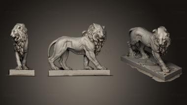 3D model lion (STL)